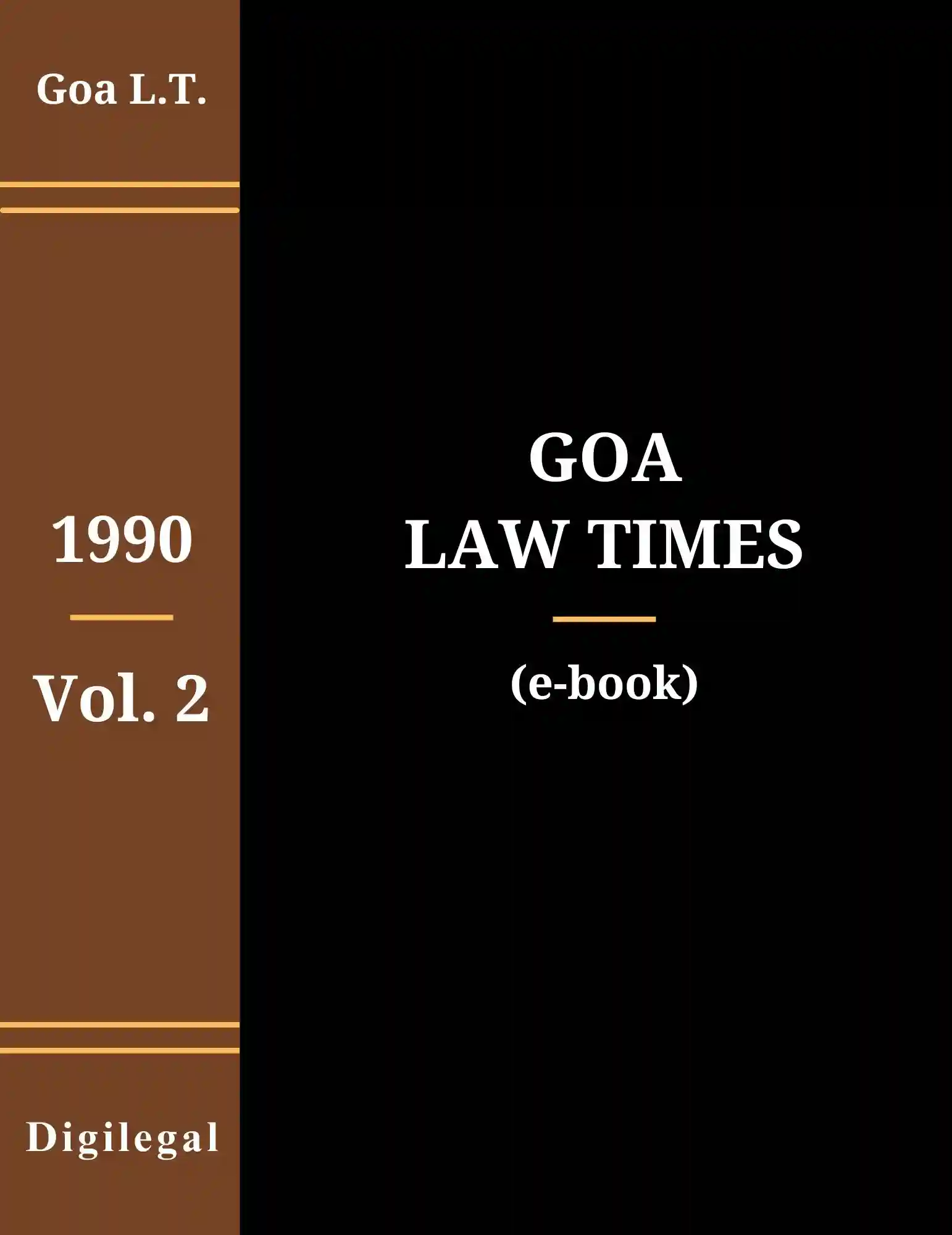 Goa Law Times 1990